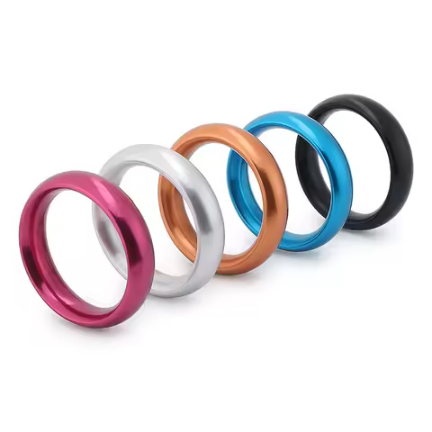 Runyu Men's Metal Scrotal Restraints Sm Adult Male Cock Ring Circumcision Blocker Ejaculation Delay 
