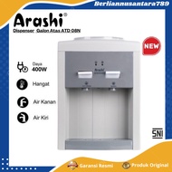 ARASHI Top Gallon Water Dispenser ATD 08N Normal Hot Dark Gray - OFFICIAL WARRANTY