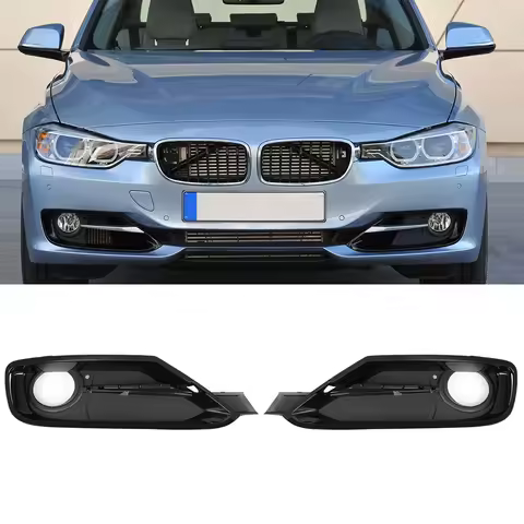 For 2012-2015 BMW 320i 320iX 328d 328dX (F30 F31) Front Bumper Fog Light Grille Trim Cover 511173007