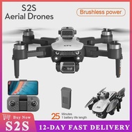 New S2S Dron 4K HD Dual Camera Brushless Motor 360° Obstacle Avoidance Dron RC Helicopter Profession