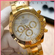 100%  Rolex Daytona automatic watches for men's 42mm diameter night glow stainless Steel watches wit