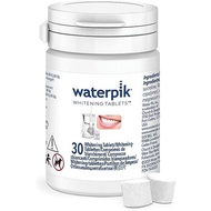 Waterpik Fresh Mint Whitening Refill Tablets (30 Count) – For Use With Waterpik Boost Tip or Waterpik Whitening Water Flosser Packaging May Vary WT-30