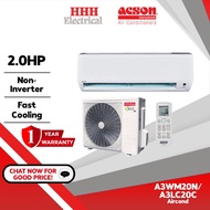 ACSON 2.0HP NON-INVERTER AIR CONDITIONER A3WM20N/A3LC20C R32 AVO WALL MOUNTED