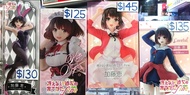 全新 Taito 景品 路人女主 加藤惠 4款 多買多減  1套4盒