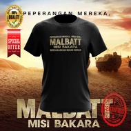 MALBATT MISI BAKARA KISAH BENAR TSHIRT DESIGN 3 TSHIRT ROUND NECK FOR ALL
