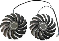 MAHIE New 95MM 4PIN PLD10010S12HH GTX 1070 1080 Armor GPU Fan，Compatible for MSI GeForce GTX 1080 1070 1060 Armor Graphics Card Cooling Fan Cheerfully