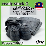 17" ORS TUBE INNER TYRE TUBE MOTORCYCLE (160-70x17) (100-70x17) (90/90x17) (130/140-70x17) (100/110-