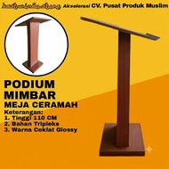 INSTANT!! Lecture Table PulpitPodium - 110 CM Size Speech Table/