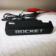 Blue/White LED Grille Light ROCKET Logo Light for Brabus Mercedes Benz AMG W463 W464 G550 G63 G800 G