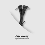 12-Inch/30CM Lightweight Flash PC Sync Cord 2.5mm Plug To Male Cable ZTS