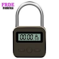 [FRDE] For Smart  for Time Lock LCD Display Time Lock Multifunction Travel Electronic Timer,  USB Re