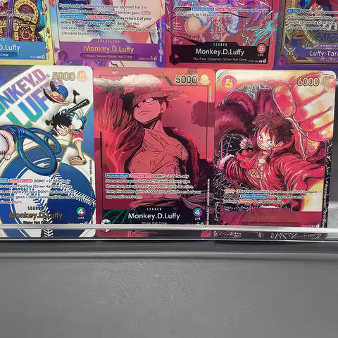 Anime Proxy OPCG Collection Card Monkey D.luffy Alt Art Eb02-010 L 25Th Collection Eng ST13-003 ST01