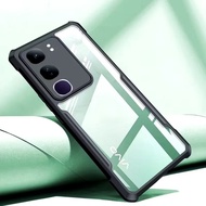 Vivo Y300 5G/Vivo Y300 Pro/Vivo Y200 5G/Vivo Y19S Shockproof Case Colored Edges Clear Back V40 Lite/