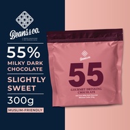 Beans&CO 55% extra milky dark chocolate mini pack 300g