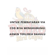 KANDANG PERKUTUT ROTAN KERUCUT/KANDANG BURUNG/SANGKAR BURUNG