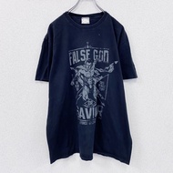 古著GILDAN 超人短袖印花T卹，DC漫畫電影週邊，黑色