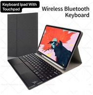 Keyboard Bluetooth Sarung Case Ipad Samsung Tablet Touchpad Trackpad