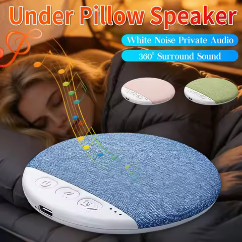 Upgrade Mini Bluetooth Speaker Wireless Bluetooth Connection Pillow Speaker Sleep White Noise Speake