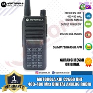 MOTOROLA XIR C2660 C 2660 VHF DIGITAL ANALOG HT DMR GARANSI RESMI