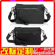 American Authentic D2D3 TUMI Clutch Men's Crossbody Bag Shoulder Bag 06602033 Clutch Harrison Wallet New style