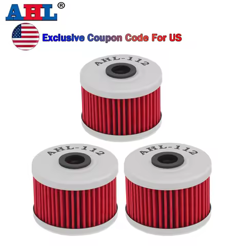 1/2/3/4Pc Motorcycle Oil Filter For HONDA AX1 NX250 CRF250L CBR250R CBX250 XL250 XR250 CB300 CBR300 