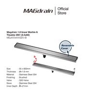 Magdrain 1.8 linear Marble & Tileable 3IN1 (5.5x60) - MDJX55x600Q50-B