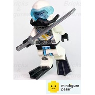njo0699 Lego Ninjago Seabound 71756 71754 892288 - Zane Scuba Gear Minifigure - New
