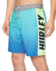Hurley Mens Phantom Fastlane Flashback 18" Boardshorts, Aurora Green, 34