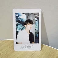 Official photocard scoups seventeen photocard polaroid scoups pattern aju nice scoups love & letter 