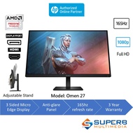 HP OMEN by HP 27 inch FHD 165Hz Gaming Monitor - OMEN 27 (780G0AA)