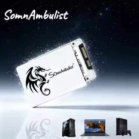 2026 SomnAmbulist SSD 2.5 60GB 128GB 256GB 512GB for Laptop Desktop Solid State Drive Sata3 128GB 24