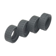 [mcfsnzwtxz1bw] RC Rubber Tyre Set Modified 1:18 Car Parts Crawler for A949 A959 A969 A979 K929