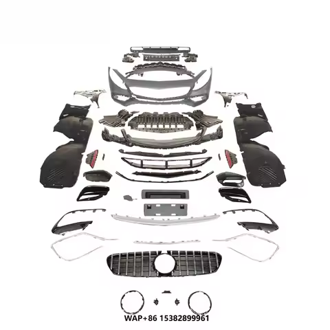 C217 Body Kits Fit for S Class Coupe C217 W217 2014-2022 to S63 Style Body Kits PP Material Body Kit