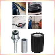 Yoo 3Pcs Pressure Washer Adapter Set M22 14mm or M22 15mm to 3 8 Inch Quick Connect