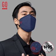 GQMax Mask หน้ากากผ้า สะท้อนน้ำ กันฝุ่น PM2.5 - GQ Max สีกรมท่า