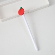 Pena Gel Karakter 3D Lucu Pulpen Karakter Kartun Buah 0.5mm Pen Cute Student Japanese Alat Tulis Kan