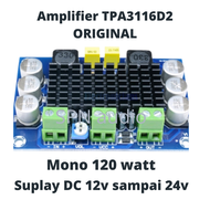 TPA3116D2 ORIGINAL power amplifier class d Tpa3116d2 120 watt suplay DC 12volt XH-M542