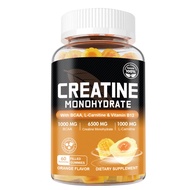 ISNIH Creatine Gummy Blueberry Flavor ครีเอทีน 6500mg Creatine Monohydrate Gummies บรรเทาความเมื่อยล