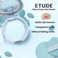 Sebum Soak Jelly Powder, Oil Control, Blurs Pores, Soft Matte, Jelly-To-Powder, Lightweight Natural,