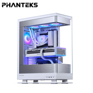 Phanteks 追風者 Evolv X2 白 全景玻璃機殼 (ATX/Type-C/支援背插主板(限ATX)/懸浮式設計/可調顯卡支撐架/顯卡380mm/塔散170mm)