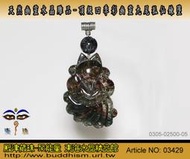 【聚能量】天然水晶鍊墬-頂級精雕四季彩幽靈九尾狐仙/13.6mm滿絲黑髮圓珠,60.31mm/60.4公克。03429