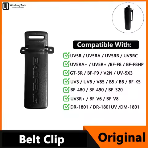 Baofeng UV-5R Belt Clip Original DR-1801 Walkie Talkie Strong Durable Battery Clip For UV5RA UV5RB B
