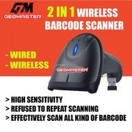 1D WIRELESS BARCODE SCANNER 2IN 1