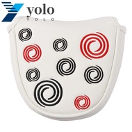 YOLO Golf Mallet Putter Cover Durable Putter cover Protective Cover Golf Putter Accessories Golf Put