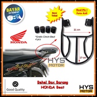 HYS Behel Box Motor BEAT Deluxe New / Street  / Fi Injeksi / Pop / Karbu Lama - Breket Begel Sandara