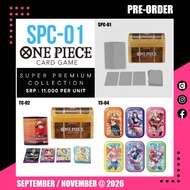 <設面交/寄運> 26年9-11預訂！亞洲限定！有保單或不保單！全新未開封 Bandai 海賊王 遊戲卡 One Piece Card Game SPC-01 SPC01 寶藏鐵盒套裝 / TC-02