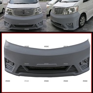Toyota Alphard ANH10 Sixth Sense Look Bumper Depan Skirting Bodykit Body Kit Material Fiber