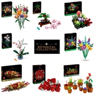 Lego 10280 , 10281,10309 ,10311 ,10313, 10314, 10328 ,10329 Flower Botanical Collection