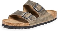 Unisex Arizona Soft Footbed Khaki Oiled Leather 43 R EU Women's 12-12.5 US/Men's 10-10.5 US