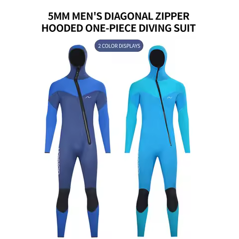 Diving Men's Suit 5MM Neoprene Men's Wetsuit Diving Suit with Tops And Pants for Underwater Fishing